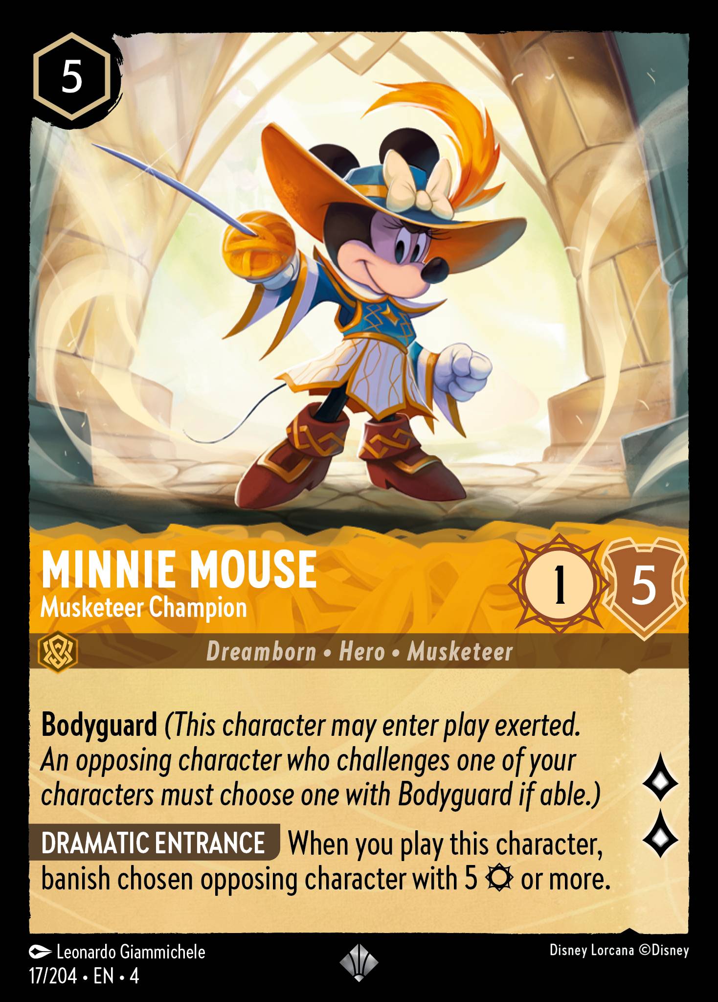 Minnie Mouse - Musketeer Champion normal