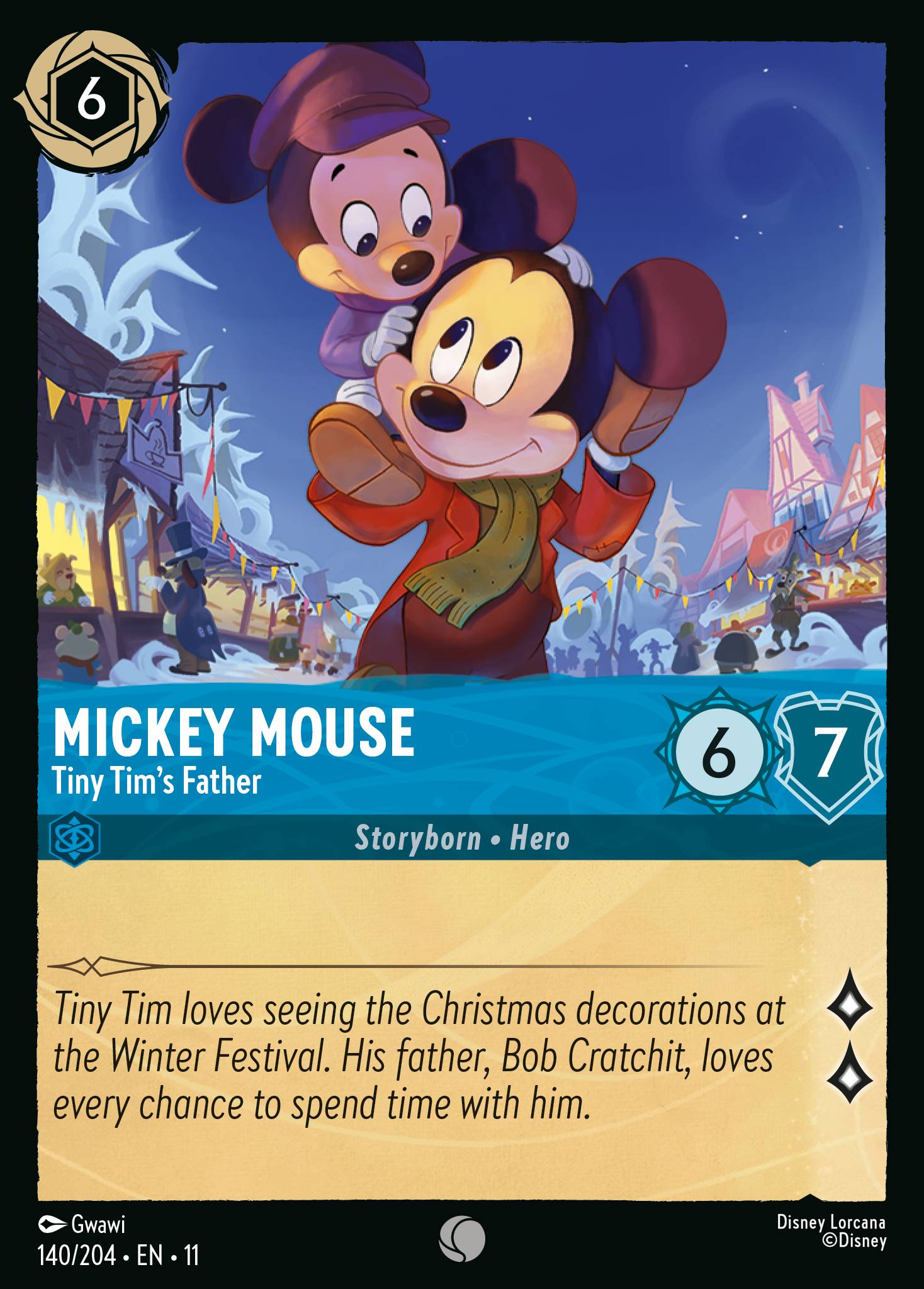 Mickey Mouse - Tiny Tim's Father