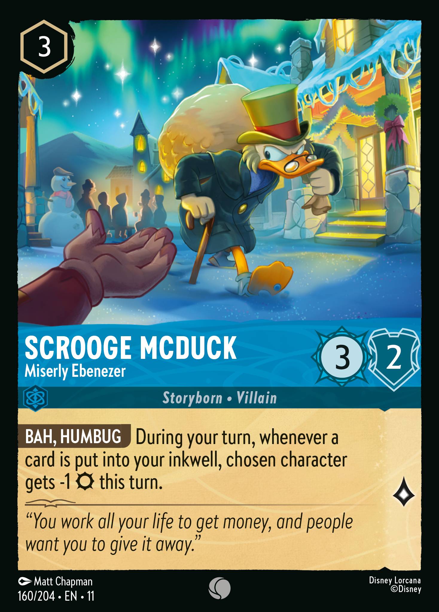 Scrooge McDuck - Miserly Ebenezer