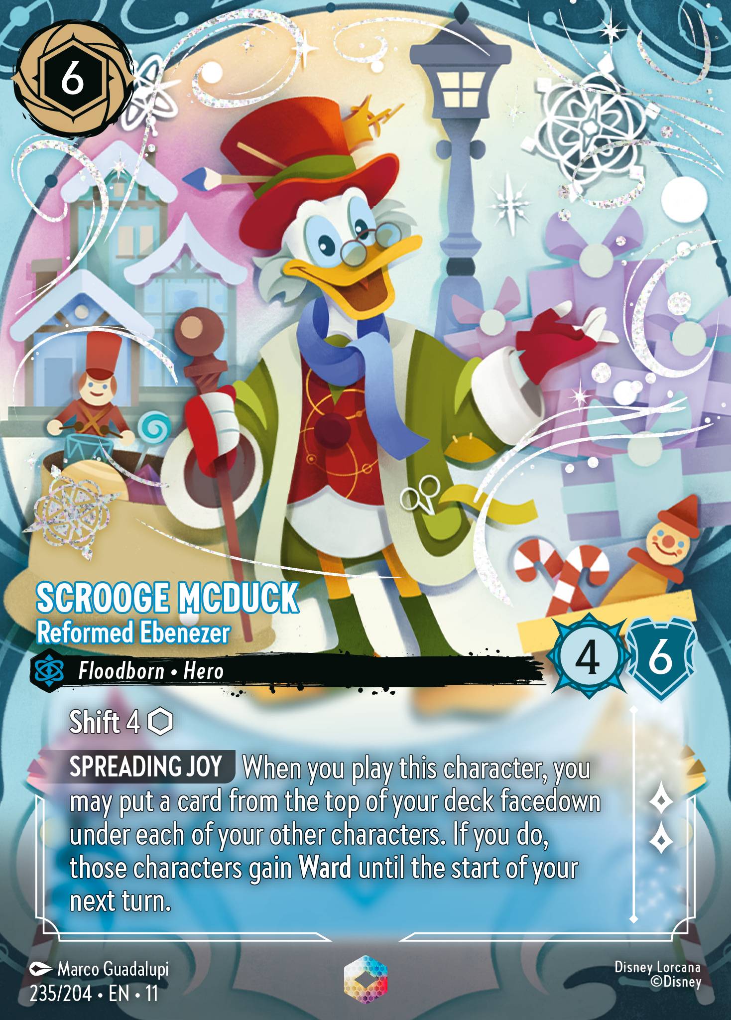 Scrooge McDuck - Reformed Ebenezer WIN enchanted