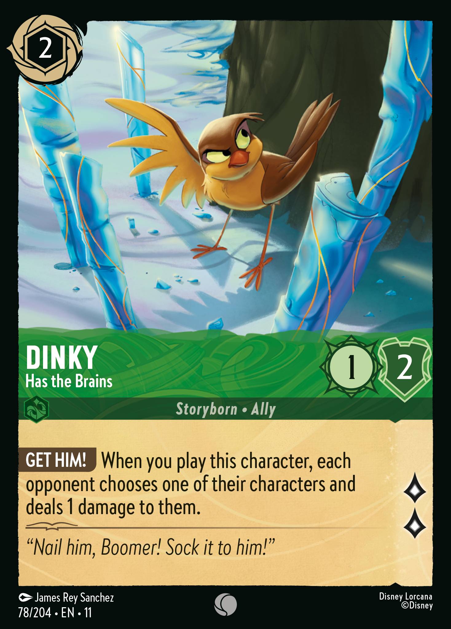 Dinky - Has the Brains normal