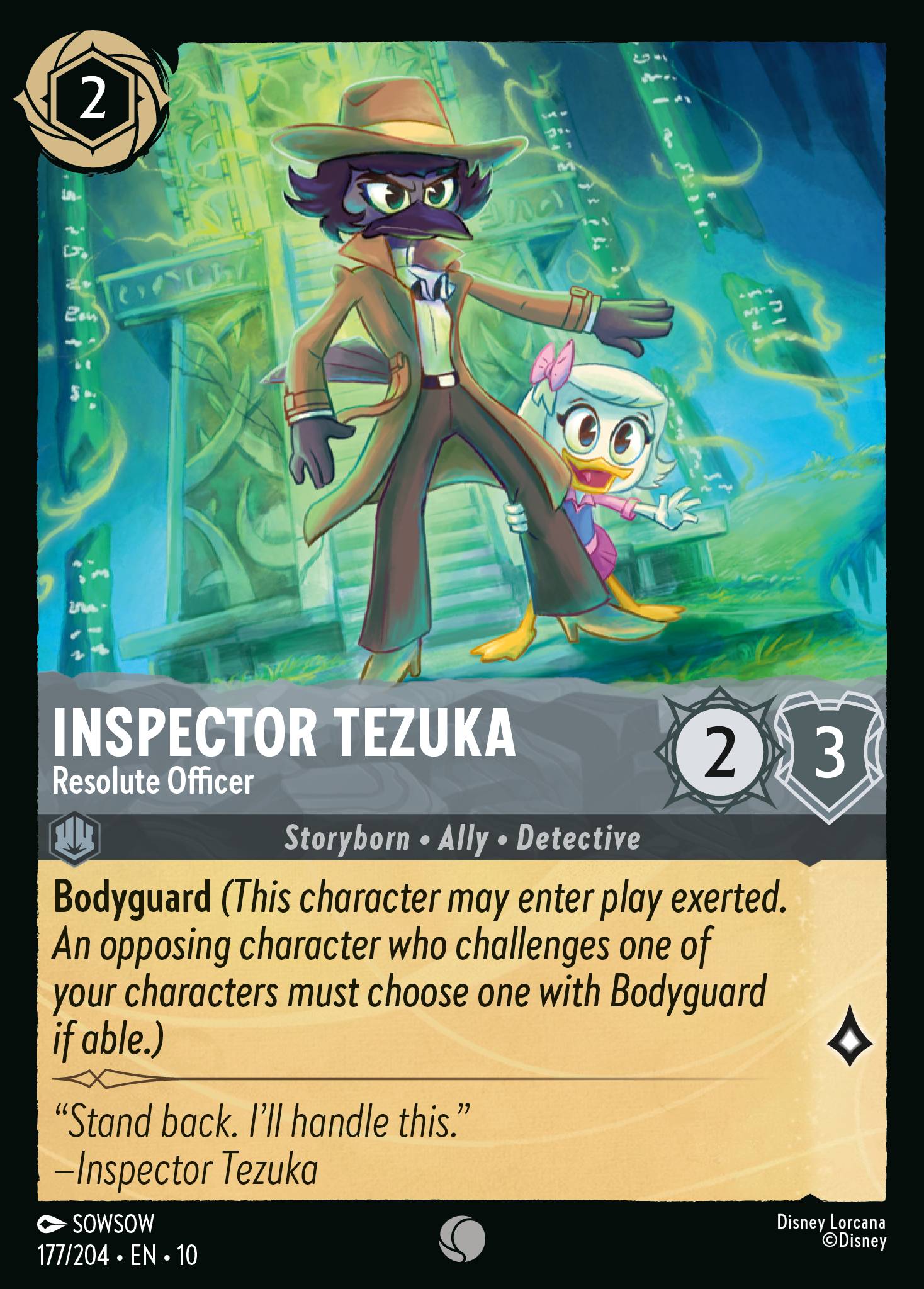 Inspector Tezuka - Resolute Officer normal